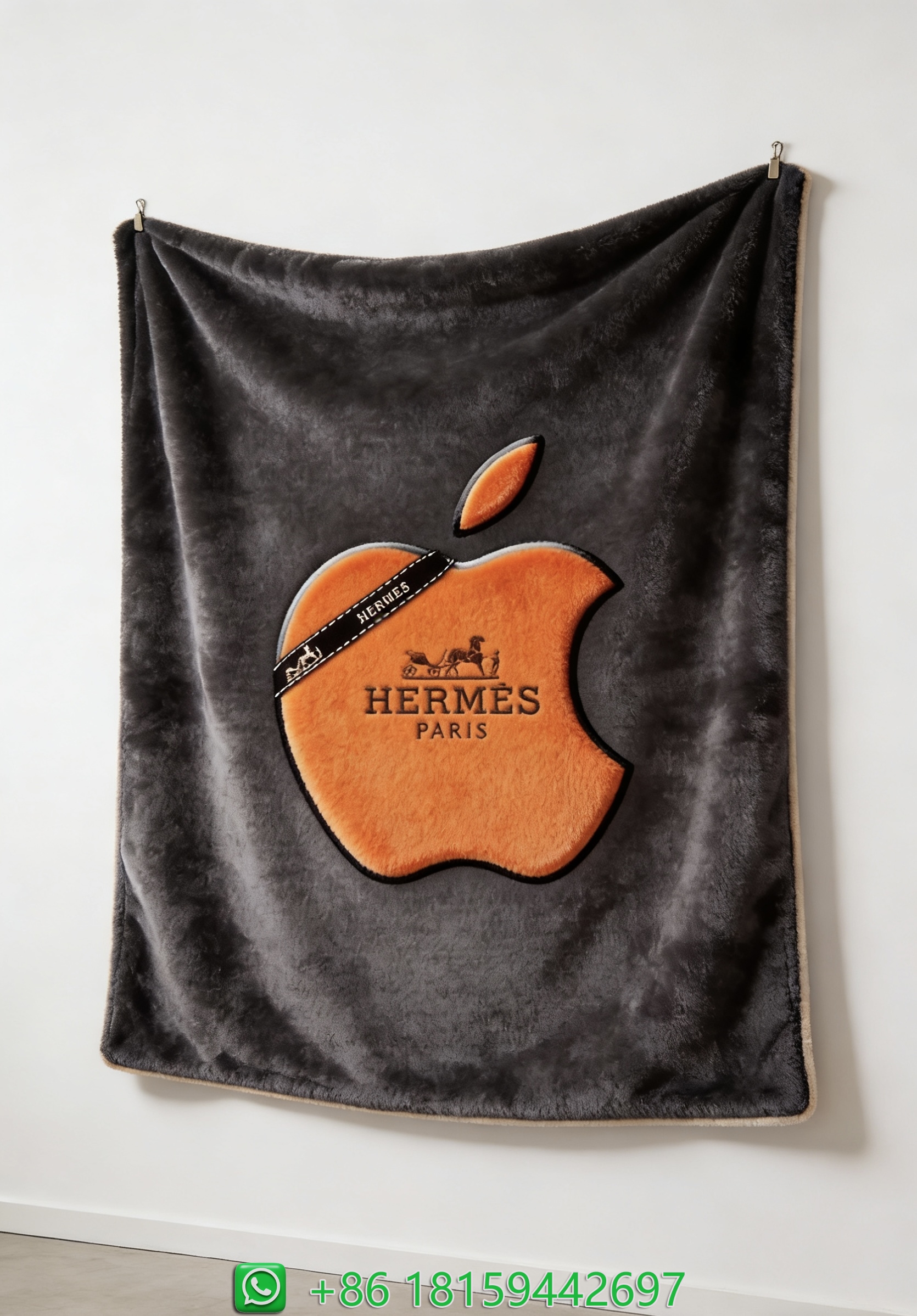 Hermes Throw Blankets